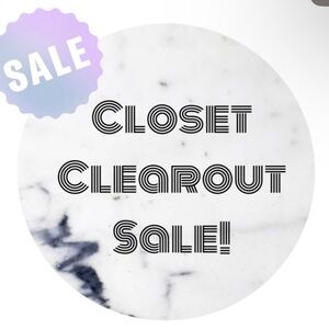 CLOSET CLEAROUT